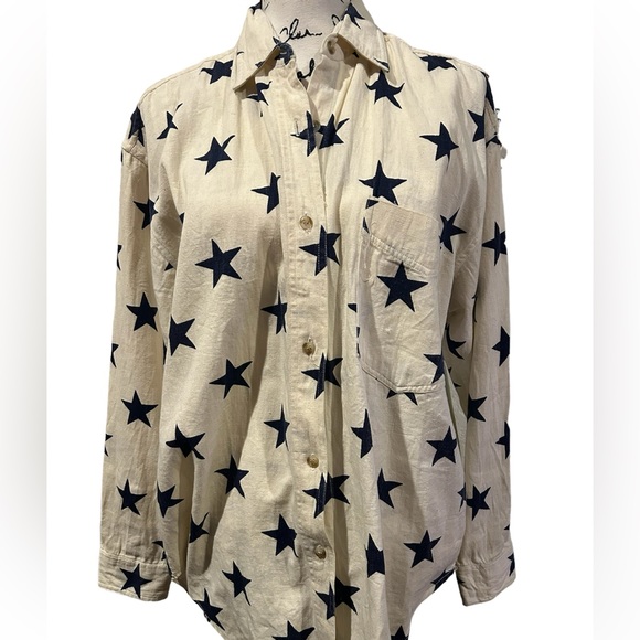 Quizz Newyork Star Casual Button Shirt - Picture 1 of 4